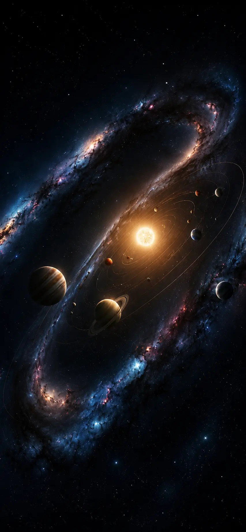 Mobile homepage background